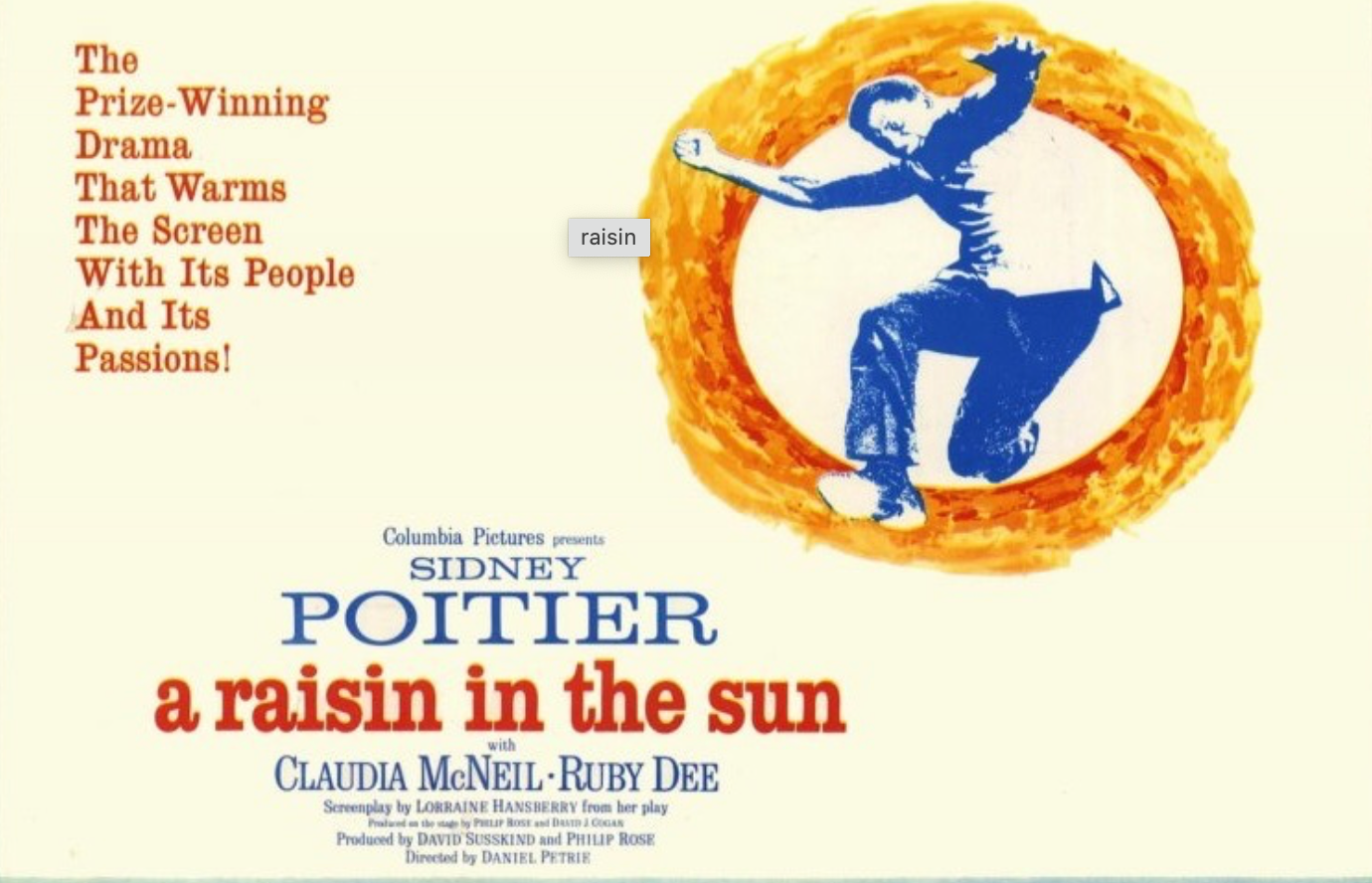 a raisin in the sun movie 1961